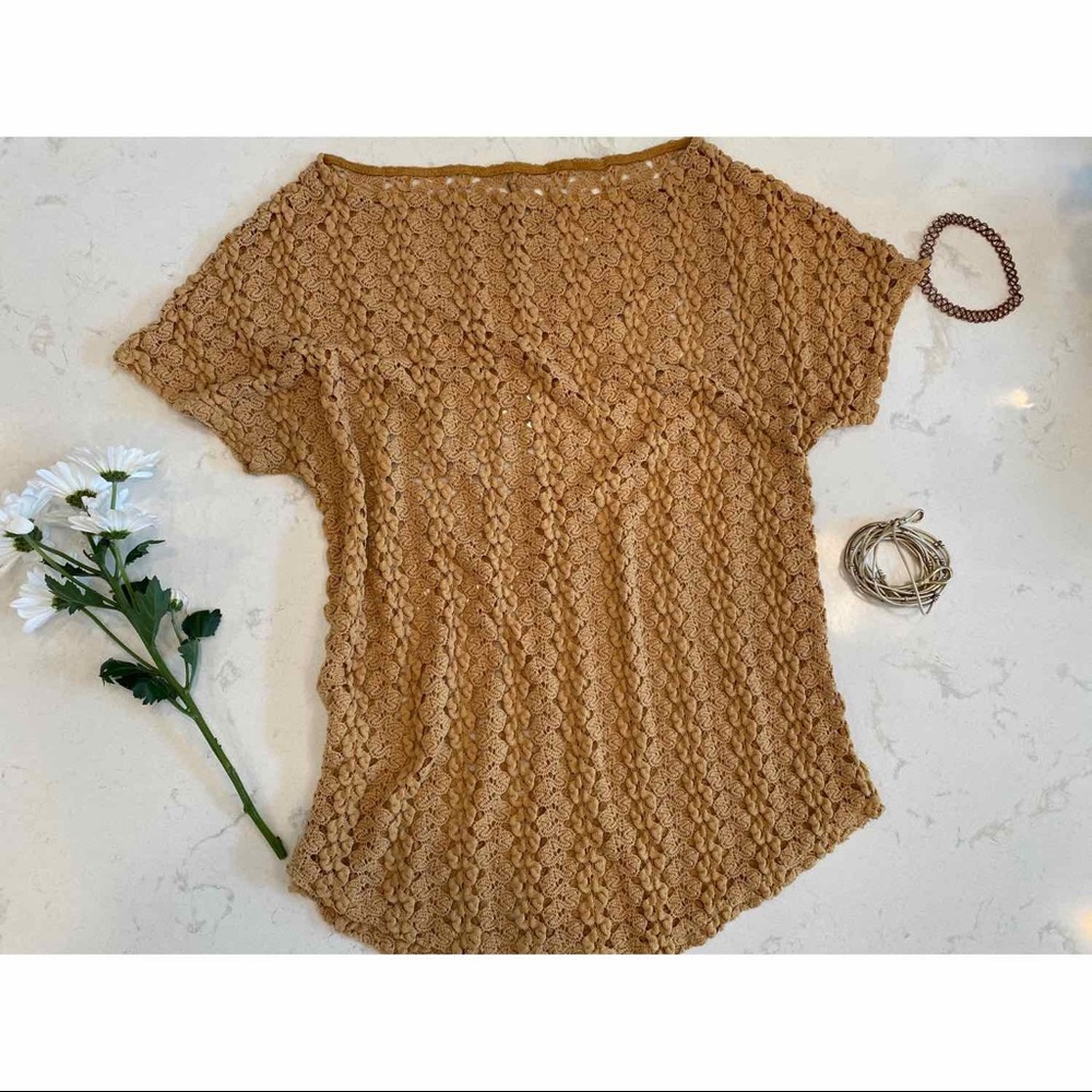 Crocheted shirt